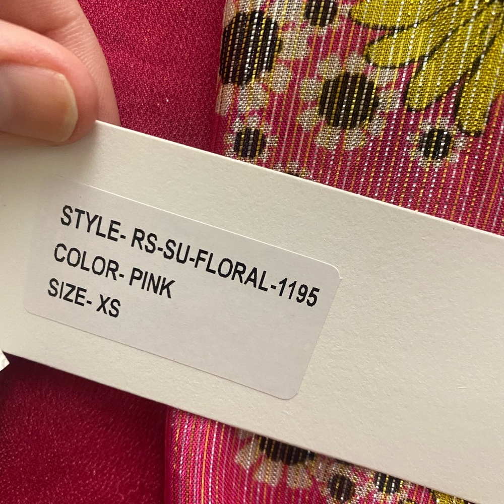 ROCOCO SAND pink floral dress - Picture 4 of 5